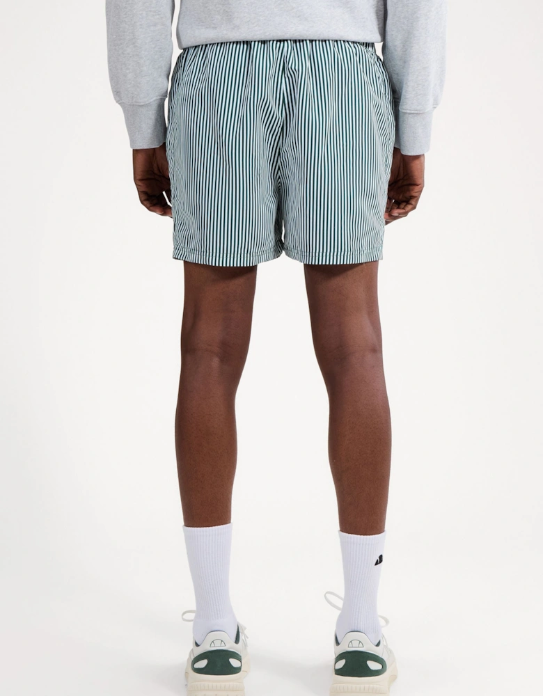 Sylbio Swim Short - White/Dark Green