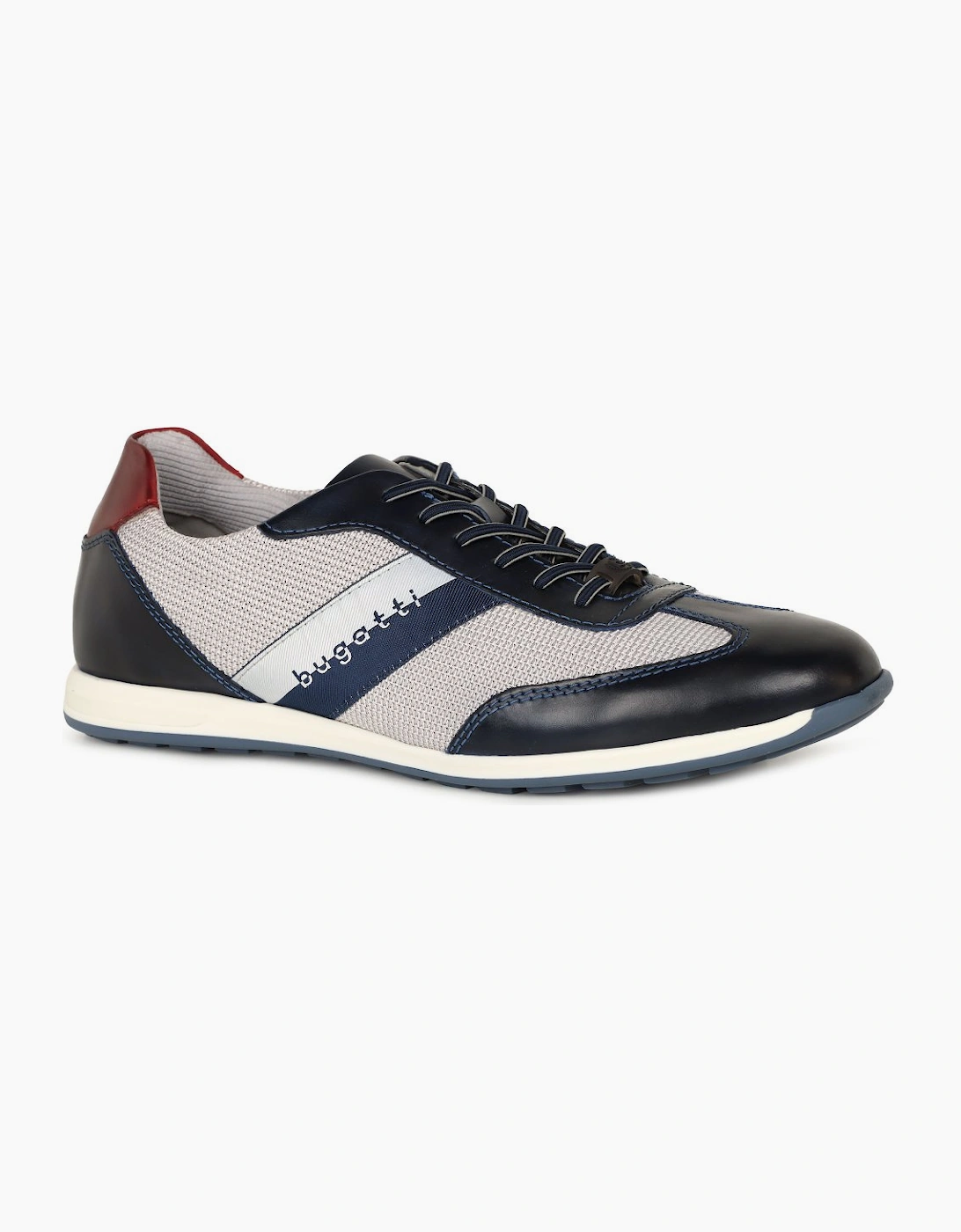 Bugatti Men's Navy Multi Truman Trainers - Size: 12