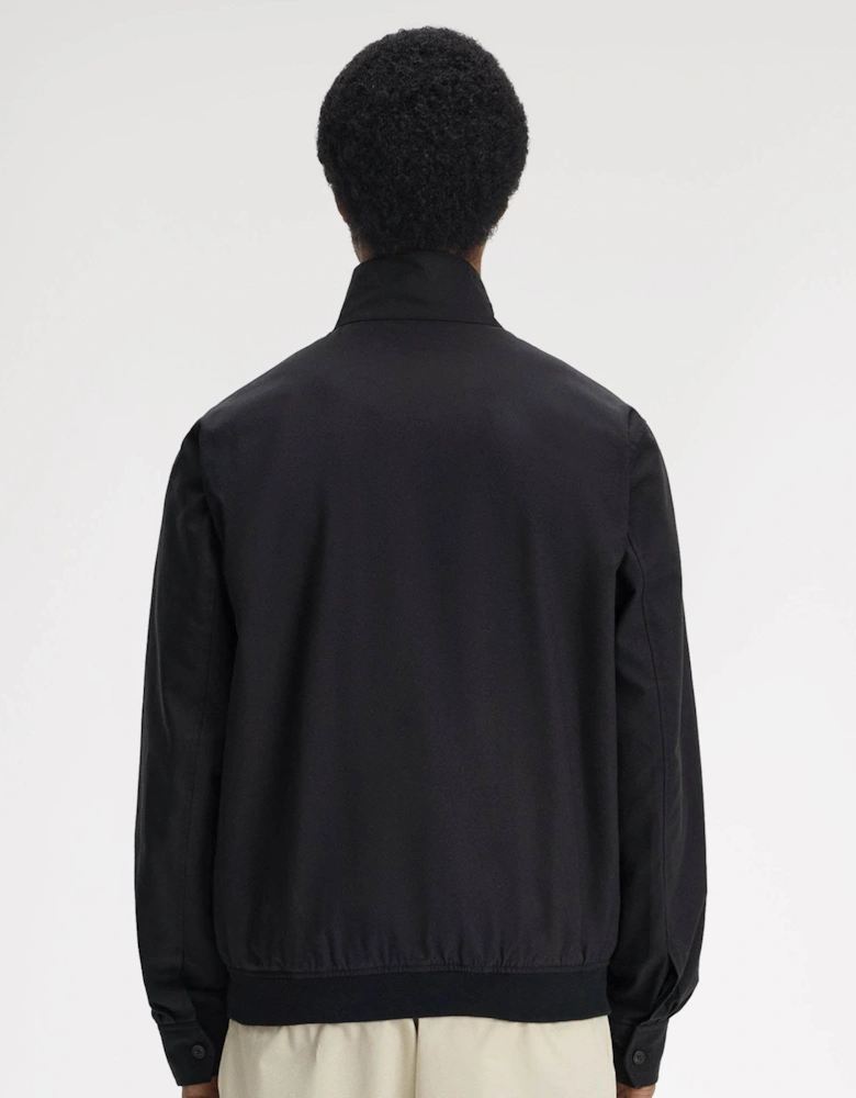 Mens Twill Harrington Jacket - Black 102