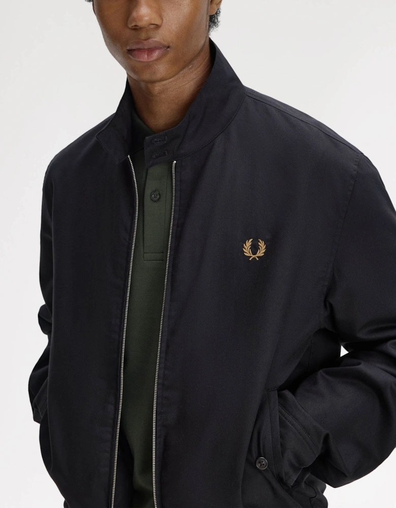 Mens Twill Harrington Jacket - Black 102