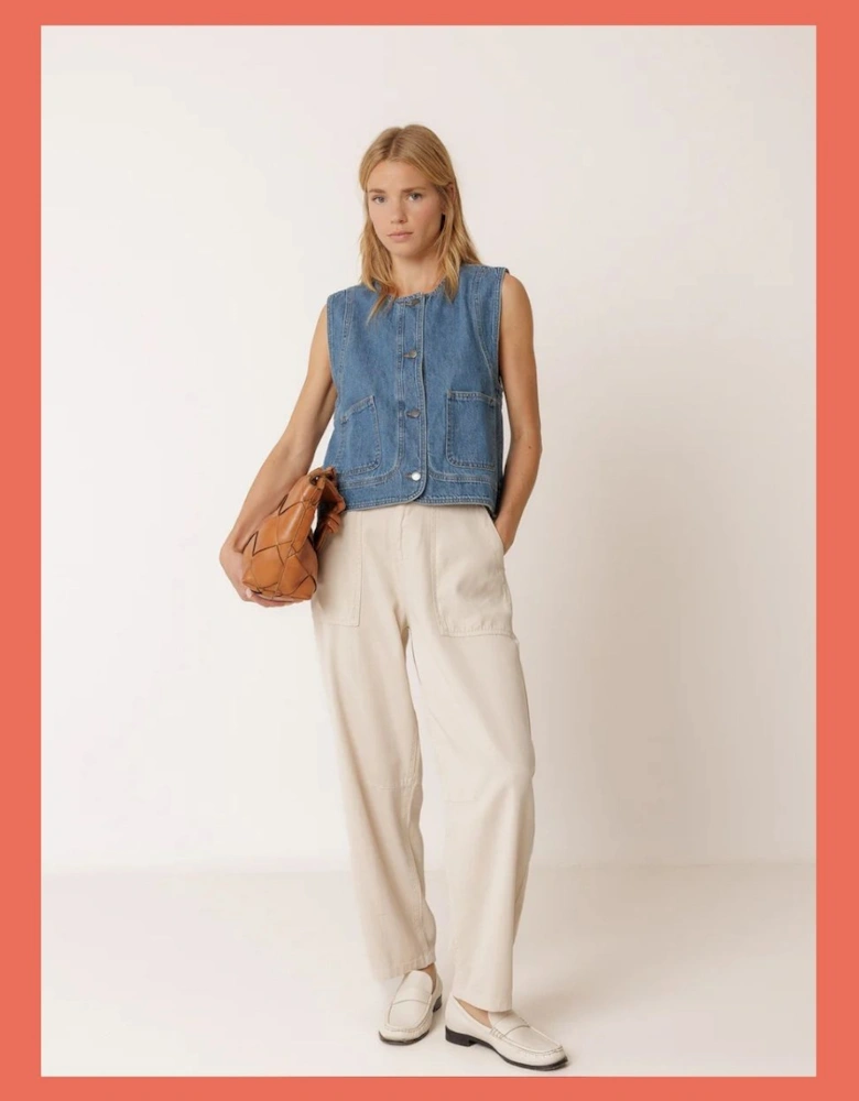 - Denim Vest