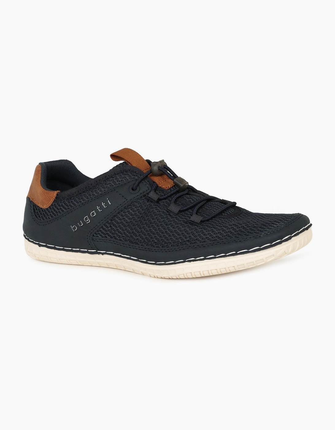 Bugatti Men's Navy Knit Brodie Shoes  7 Size 7