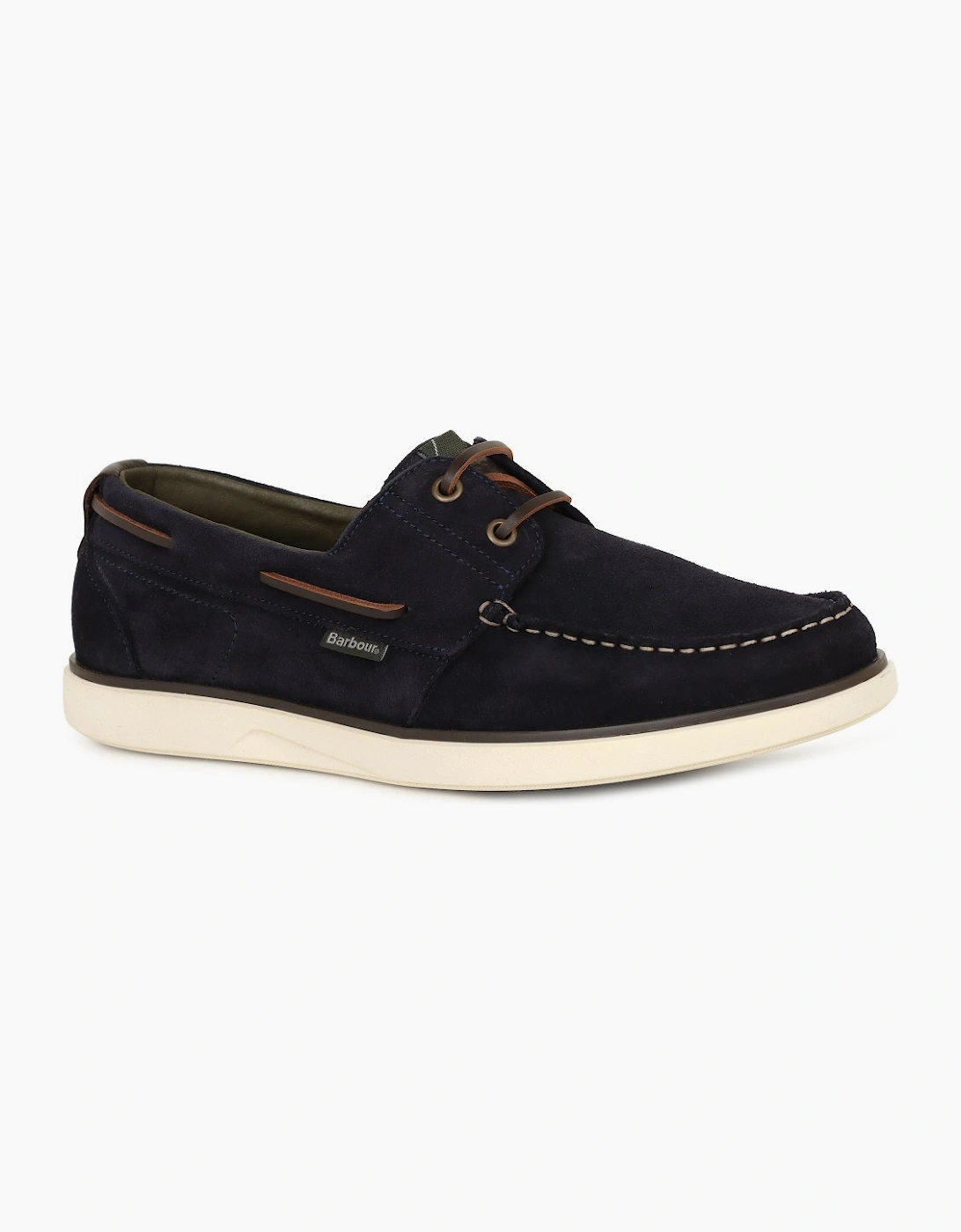 Barbour Men's Ny Navy Suede Rothley Boat Shoes - Size: 10