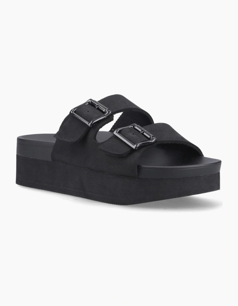 Esti Plus PU EVA Women's Black Sandals