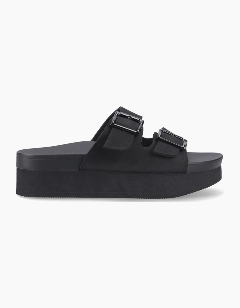 Esti Plus PU EVA Women's Black Sandals