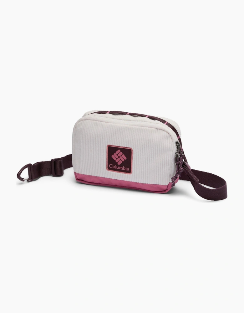 Trail Traveler Polyester Unisex Adults White Crossbody Bag - One Size