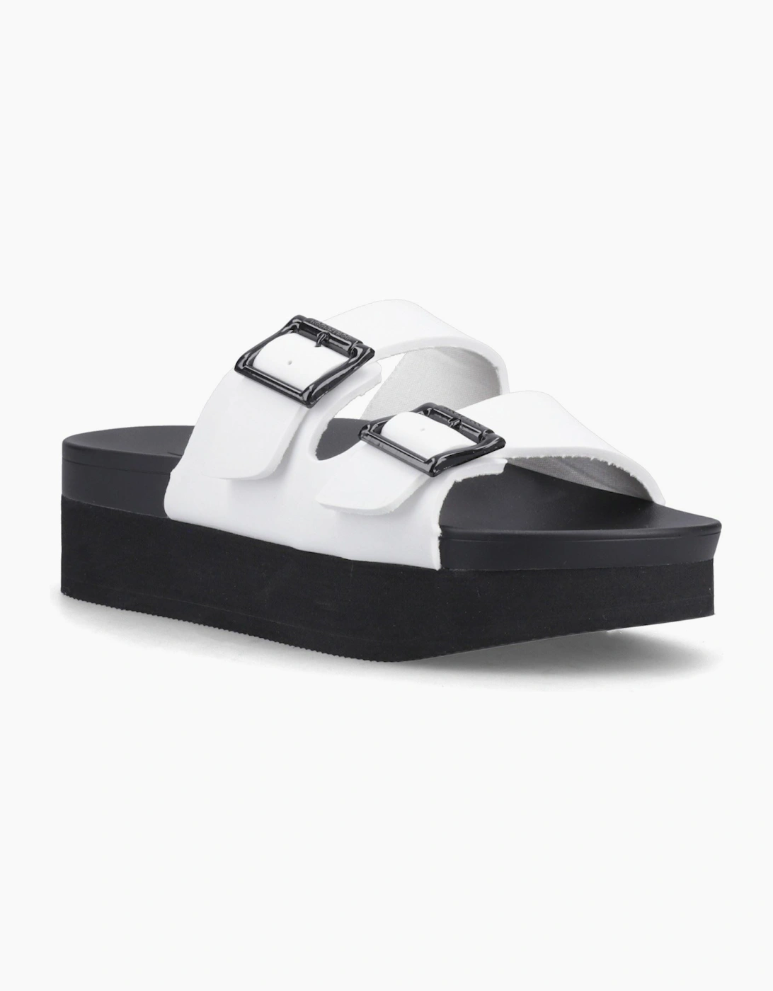 Esti Plus PU EVA Women's White Sandals, 6 of 5