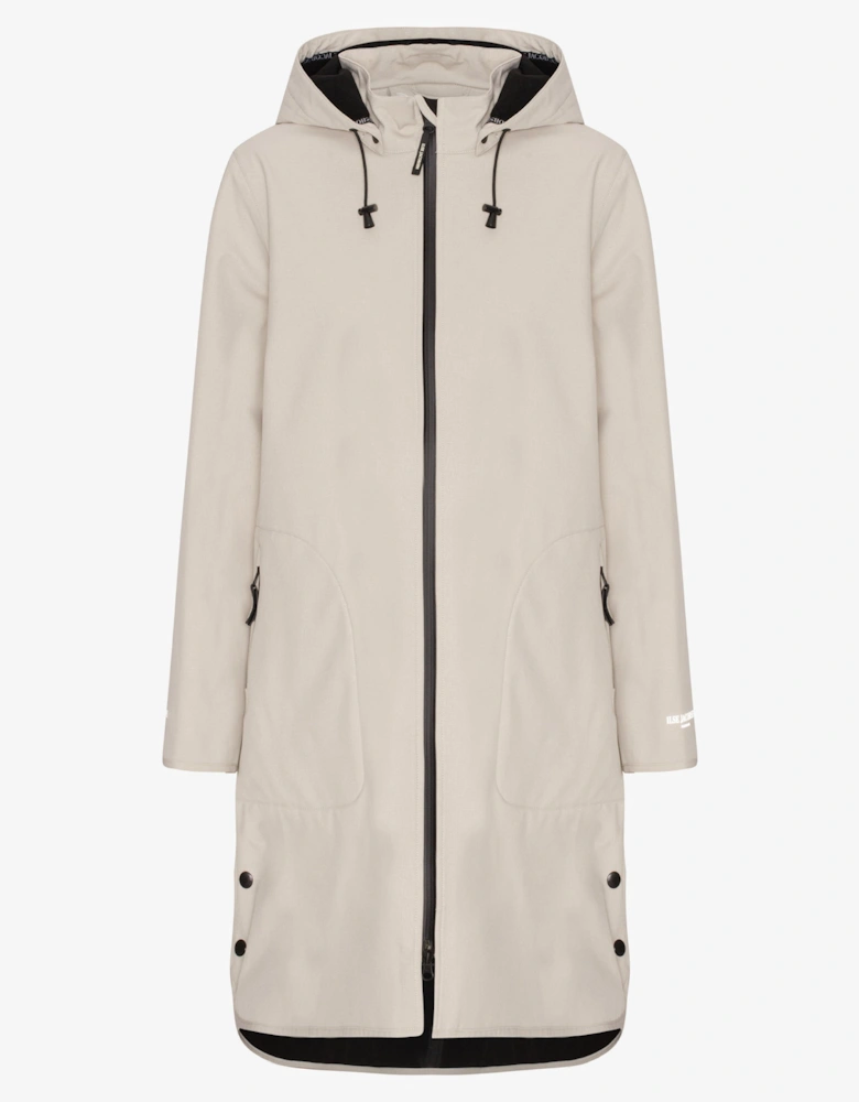 Rain Womens A-Line Softshell Raincoat - Chateau Gray 029