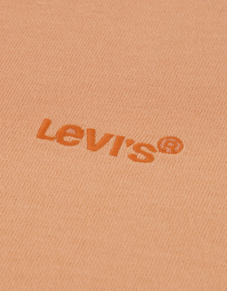 Boys Red Tab Vintage T-Shirt in Orange