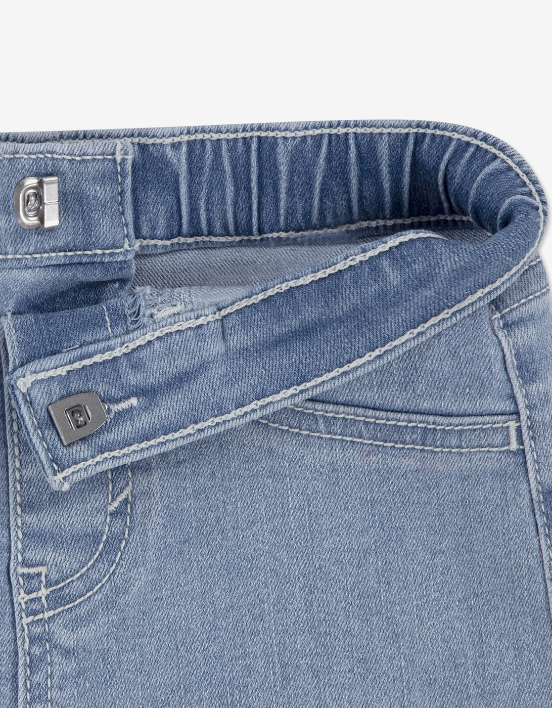 Baby Boys AOP Logo T-Shirt and Shorts Set in White