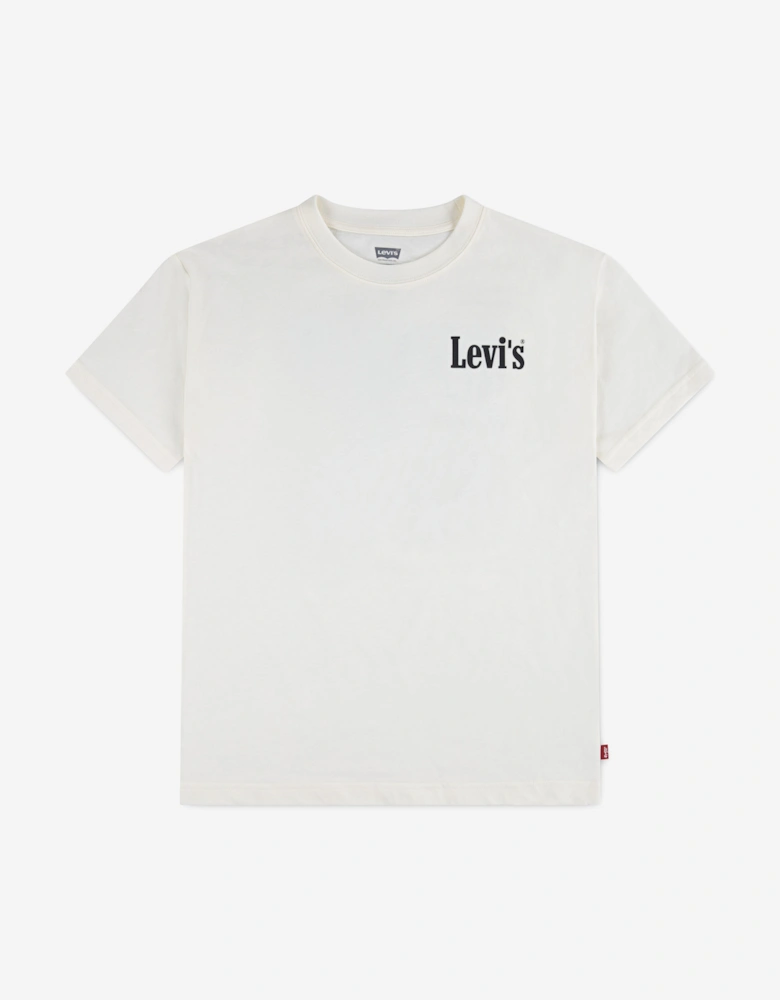 Boys Aquatic Lounge T-Shirt in Ivory