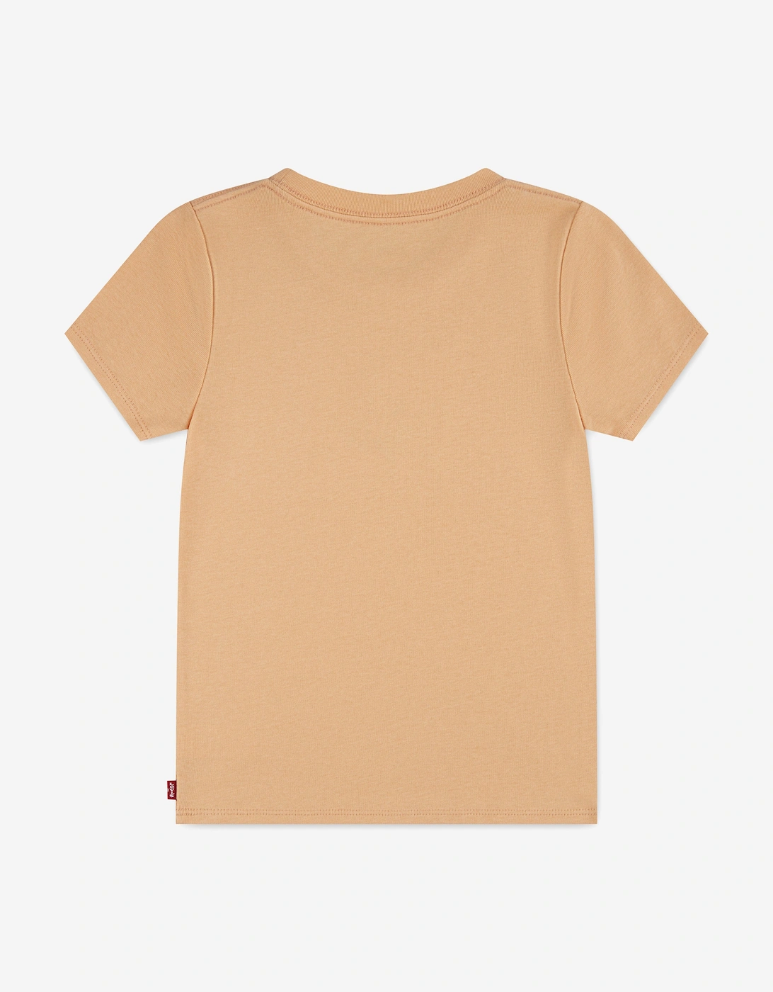 Girls Daisy Batwing T-Shirt in Orange