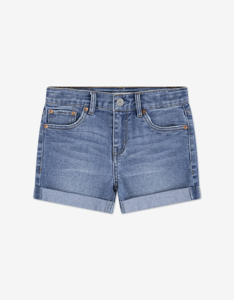 Girls Girlfriend Shorts in Blue