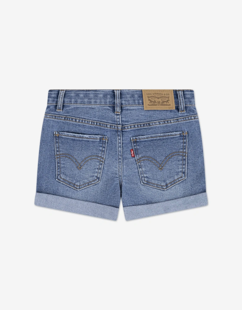 Girls Girlfriend Shorts in Blue