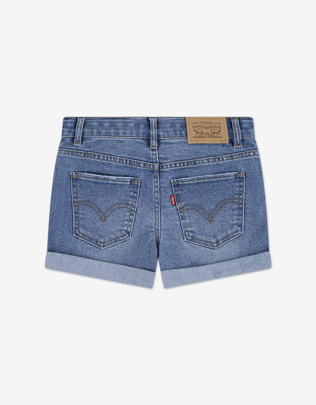 Girls Girlfriend Shorts in Blue