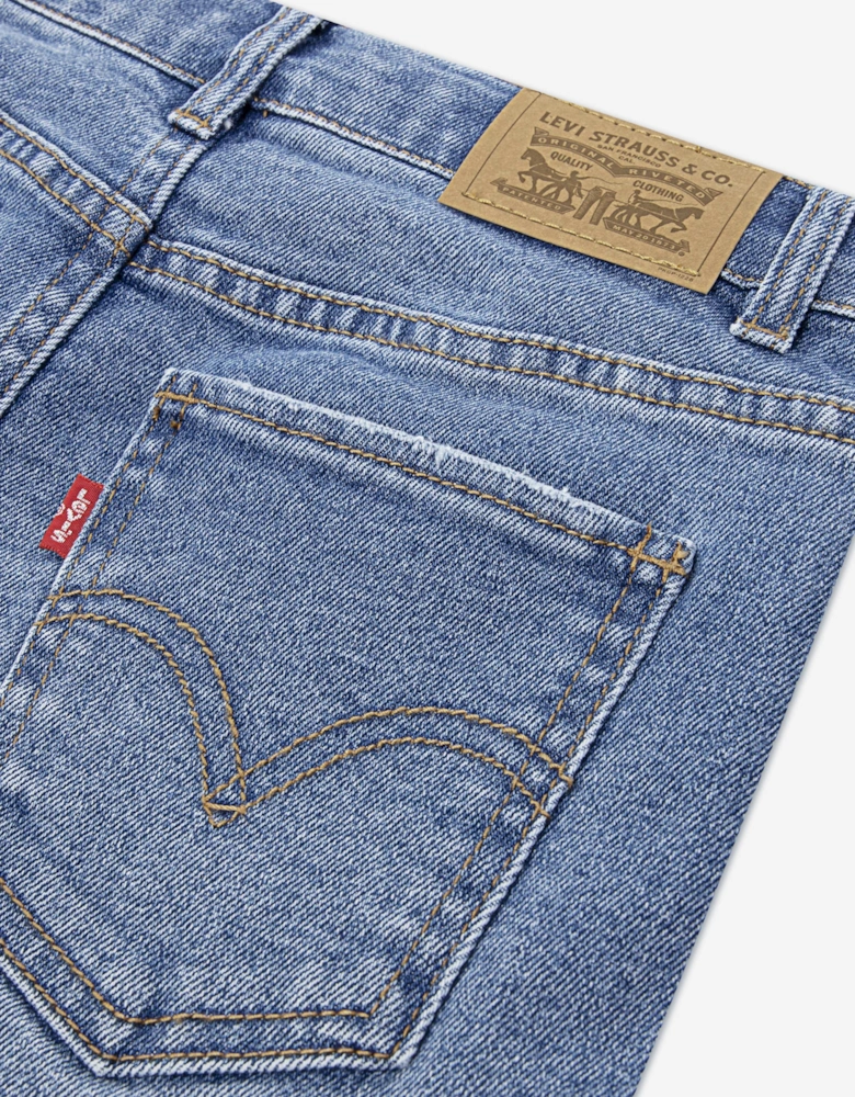 Girls Girlfriend Shorts in Blue