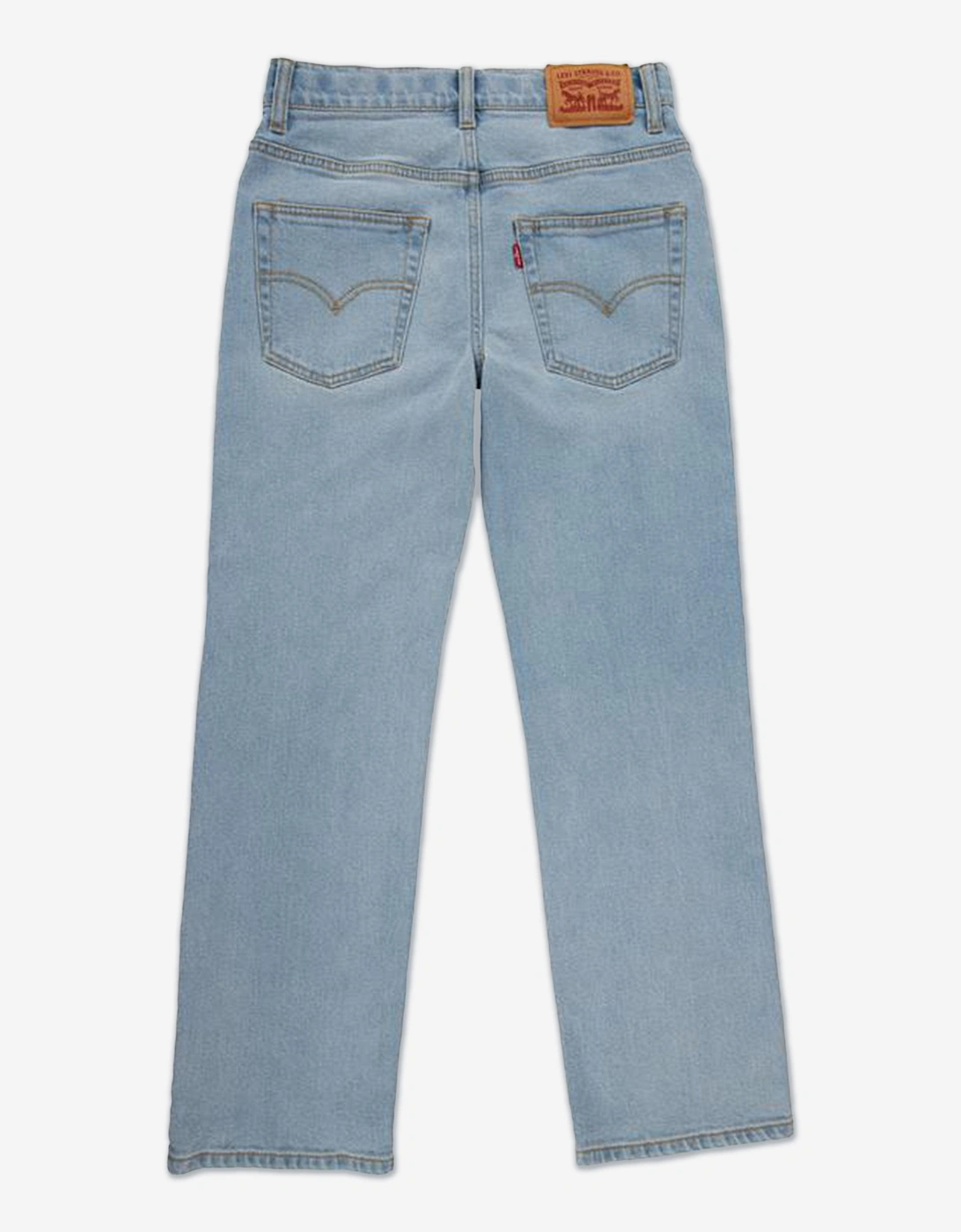 Boys 555 Relaxed Straight Jeans in Blue