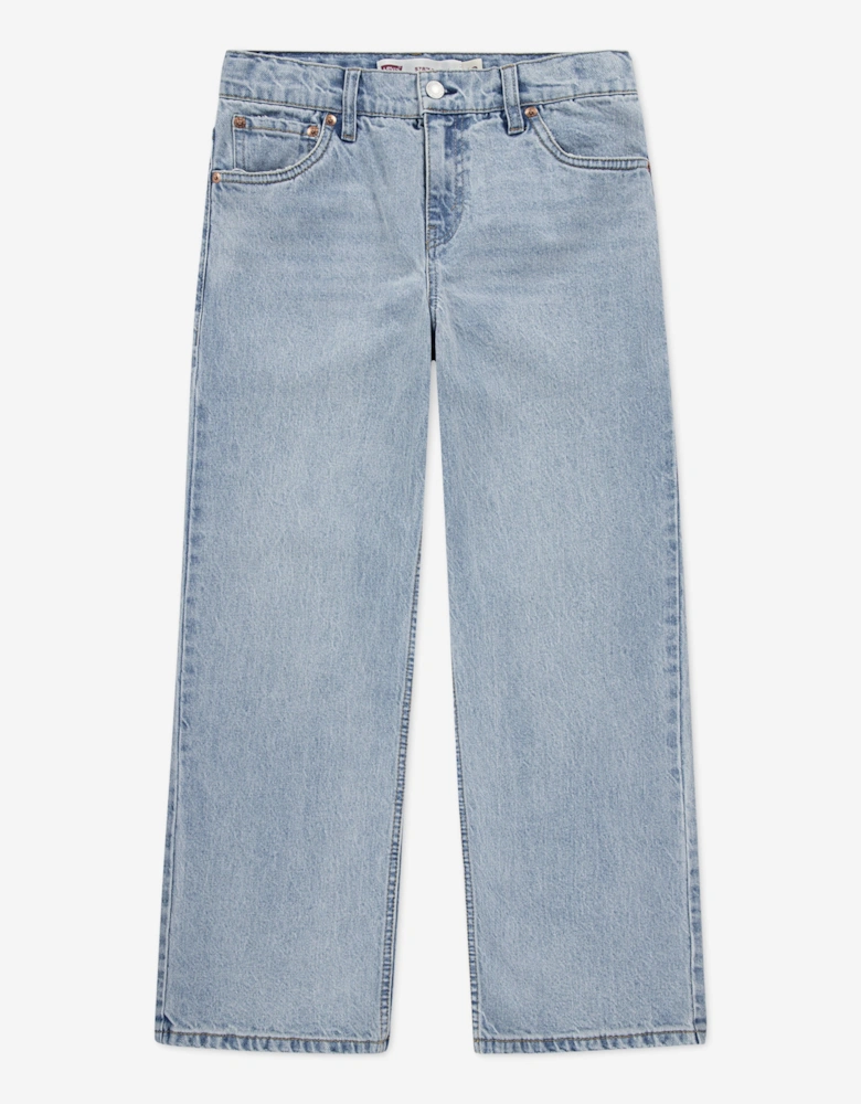 Boys 578 Baggy Jeans in Blue