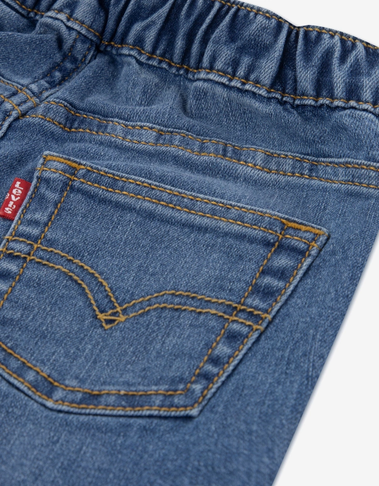 Baby Boys AOP Logo T-Shirt and Shorts Set in Red