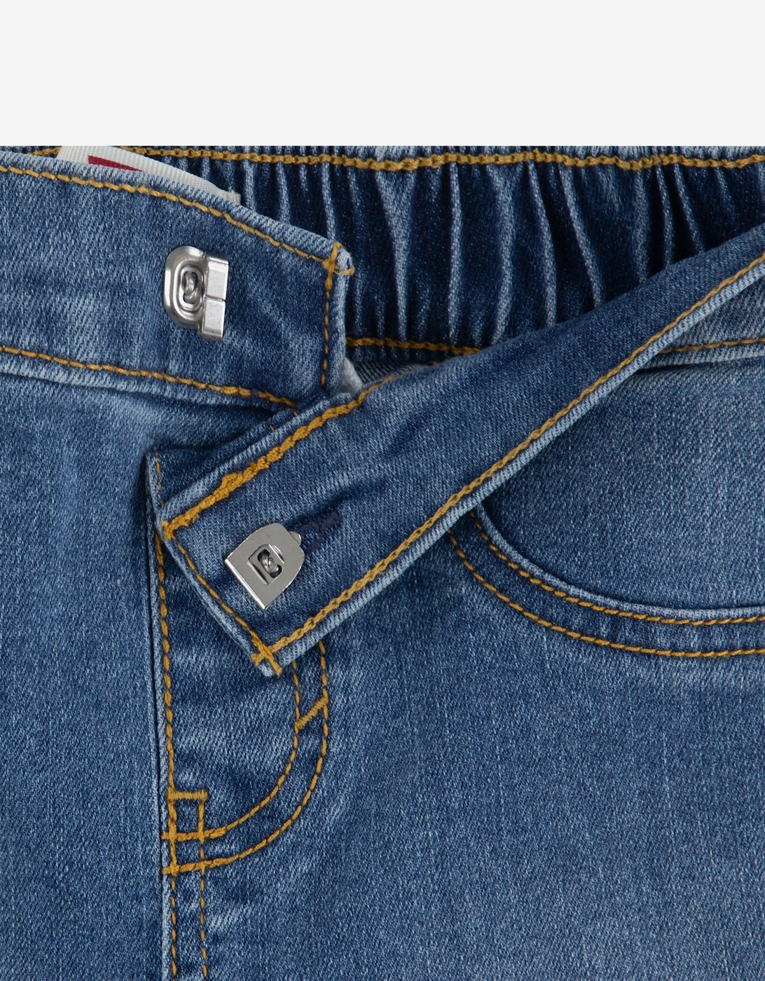 Baby Boys AOP Logo T-Shirt and Shorts Set in Red