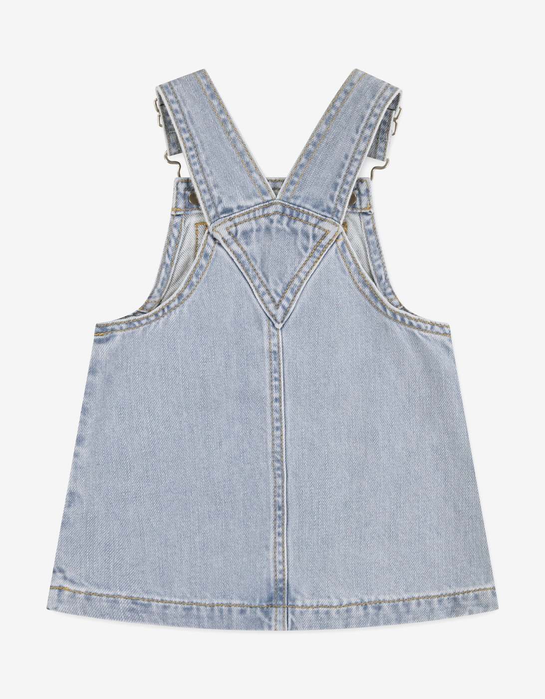 Baby Girls Side Pocket Skirtall in Blue