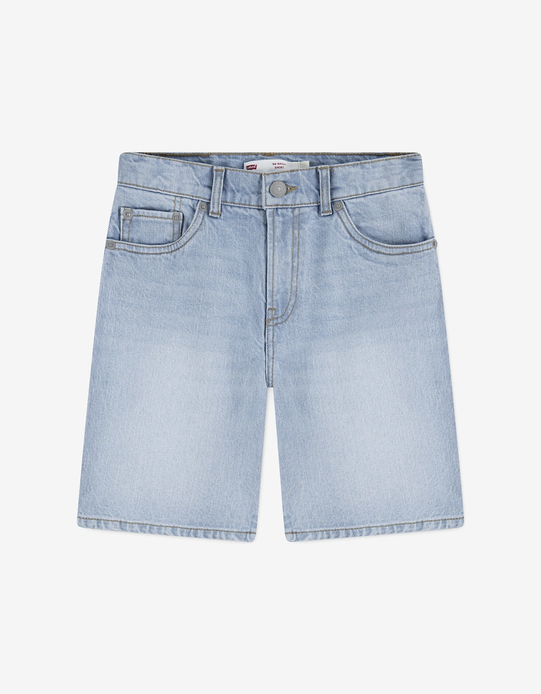 Girls 94 Baggy Shorts in Blue, 5 of 4