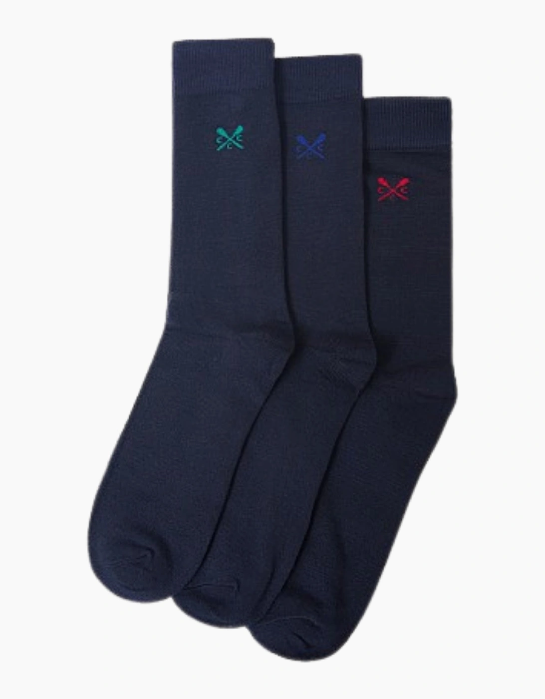 Crew Clothing Men's Navy 3 Pack Bamboo - Size: One Size