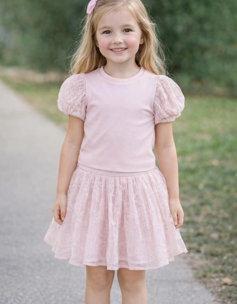MAYORAL GIRLS SKIRT & TOP SET