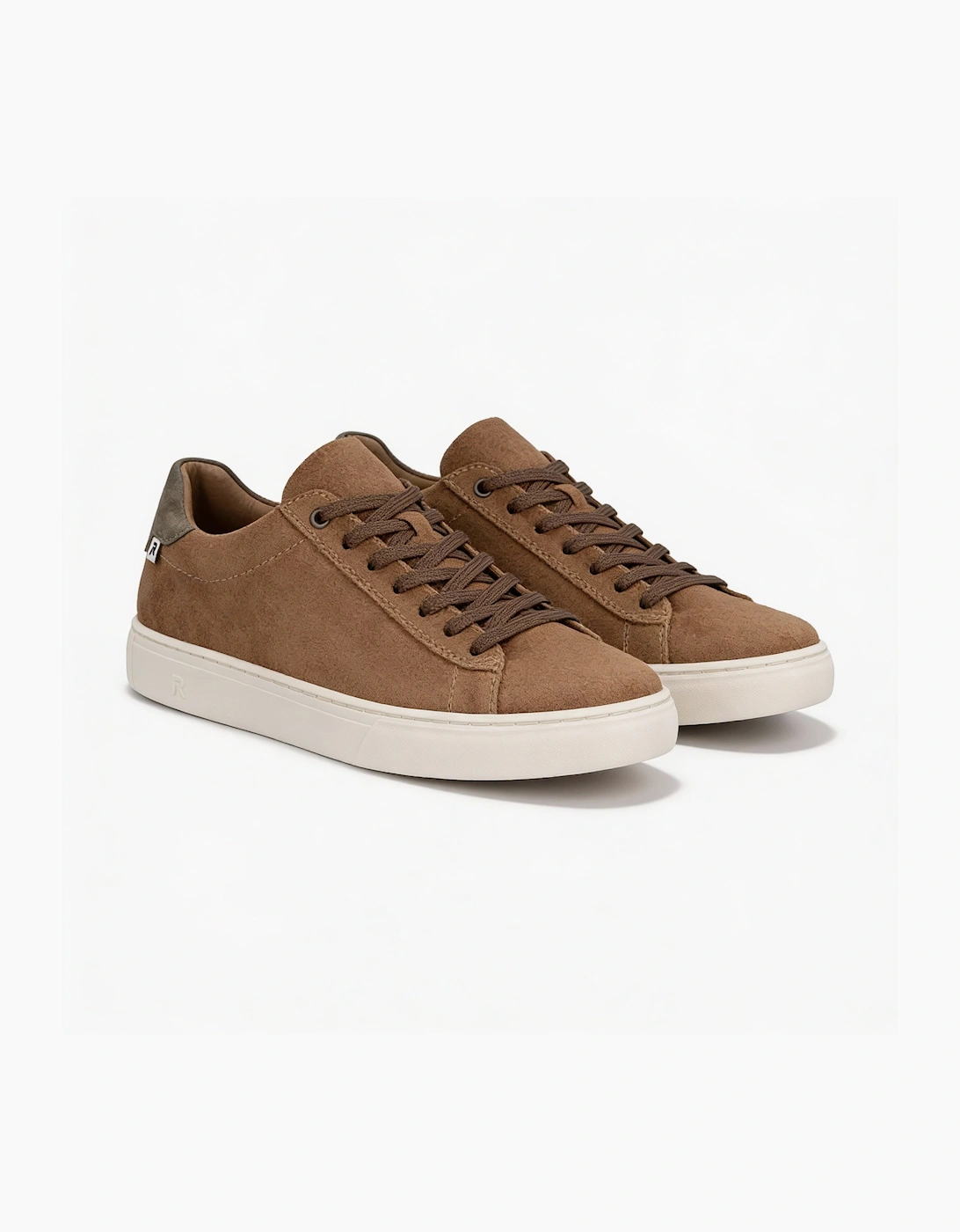 NASH Mens Court Trainers Tan