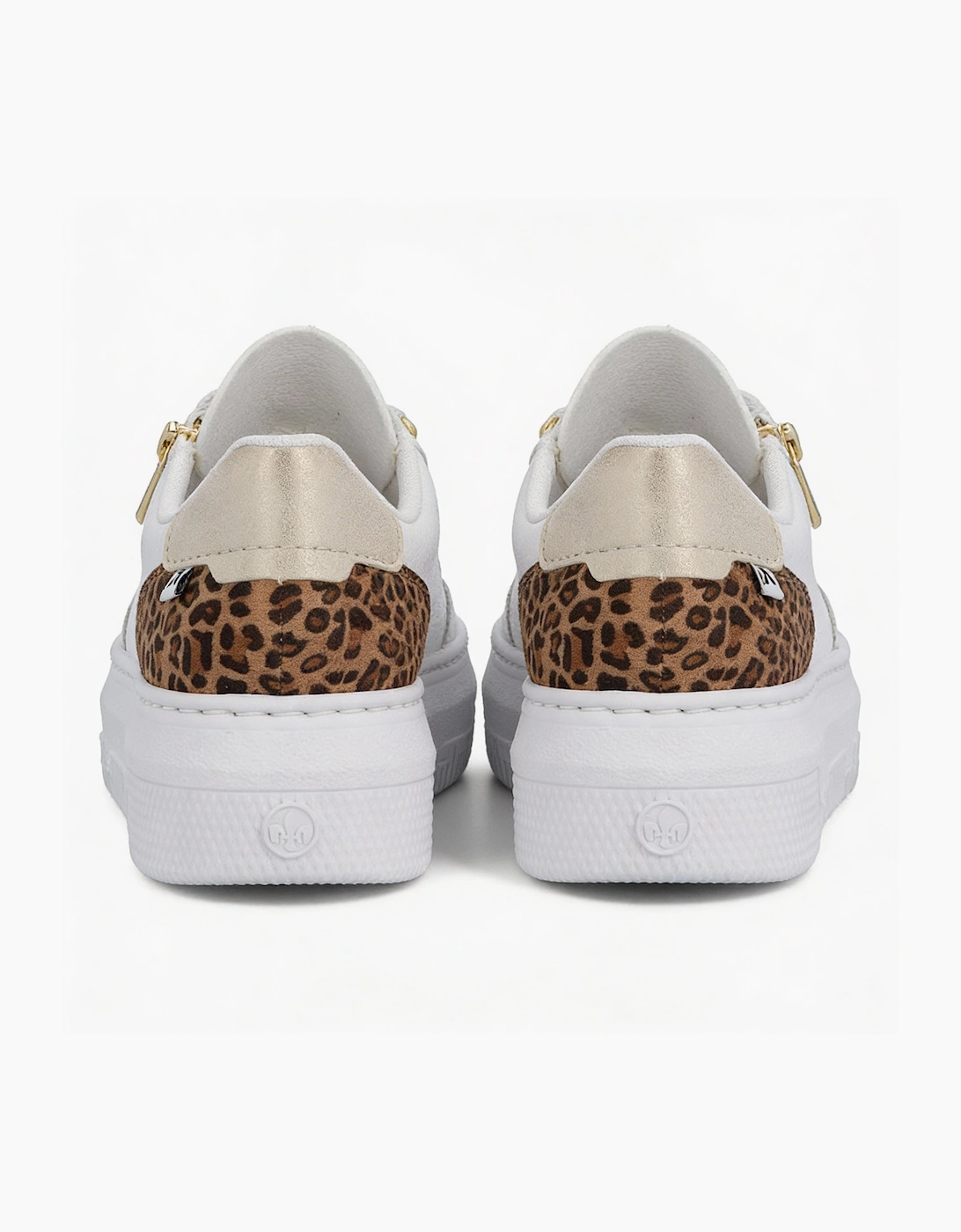 ENYA Womens Court Trainers White Multi