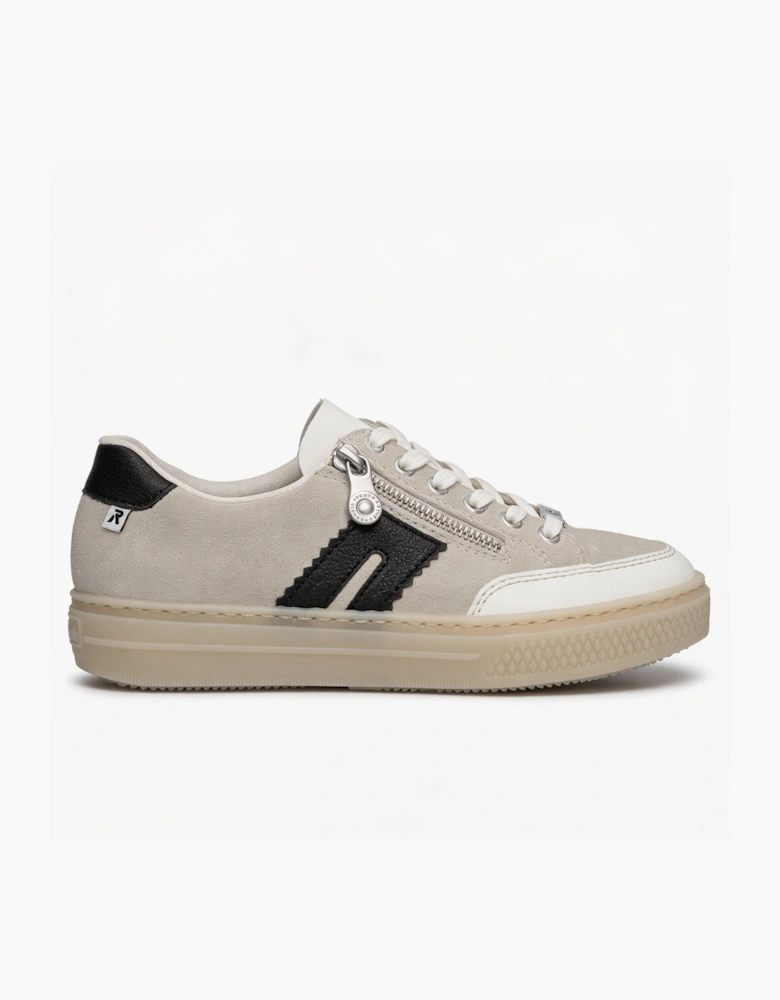 ENYA Womens Court Trainers Off White