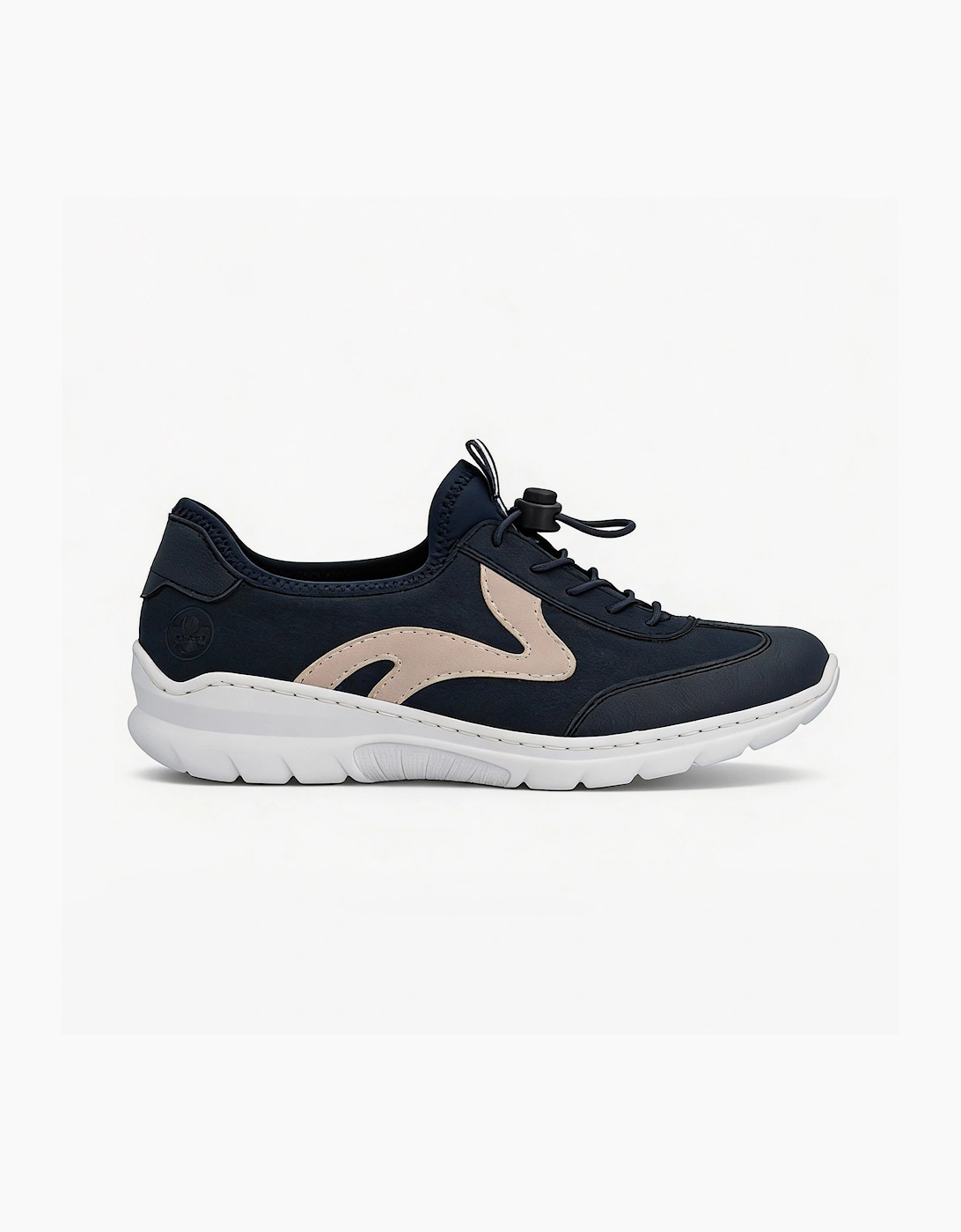 Rieker Women's Abisso Blue Nikita Slip-On Trainers Blue - Size: 6.5