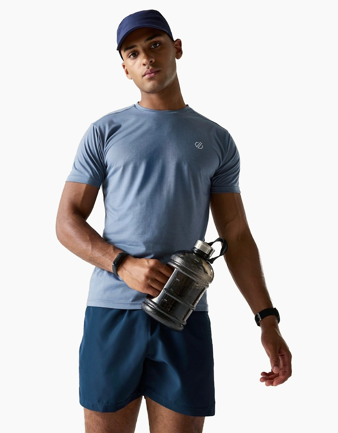 Mens Agile Short Sleeve T-Shirt, 2 of 1