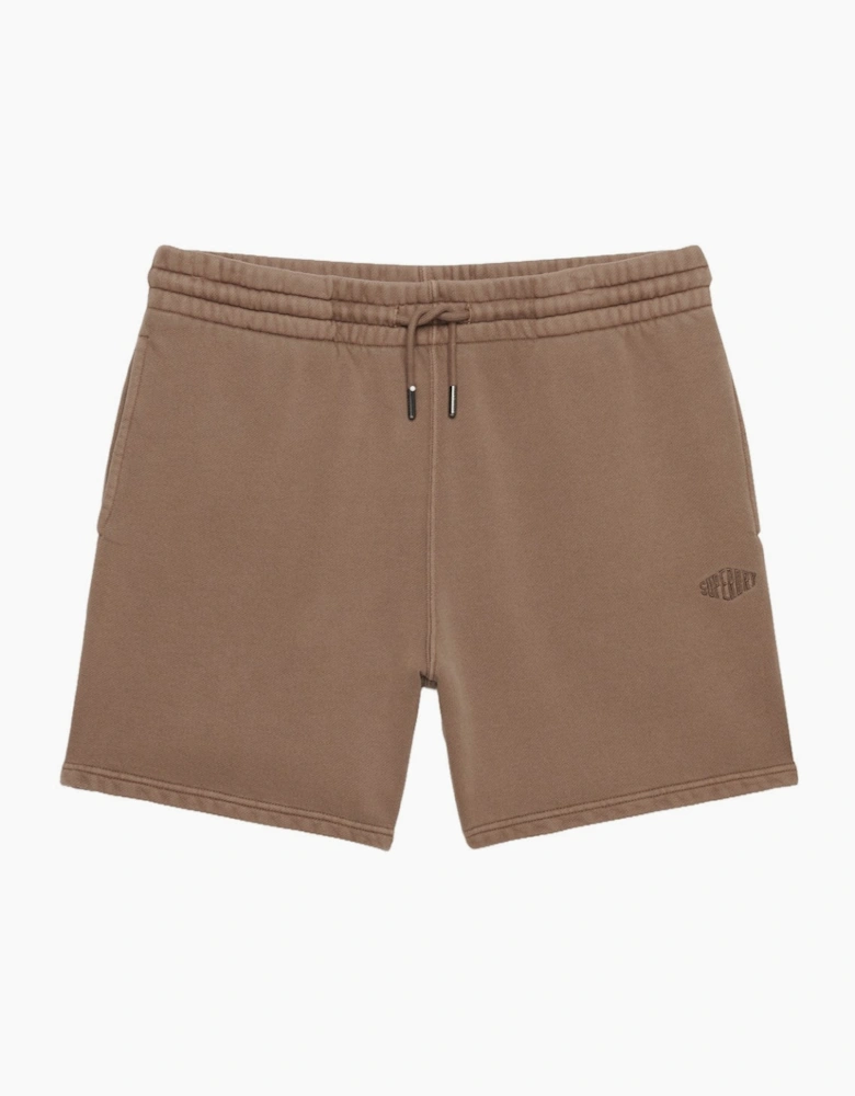 Mens Micro Logo Sweat Shorts