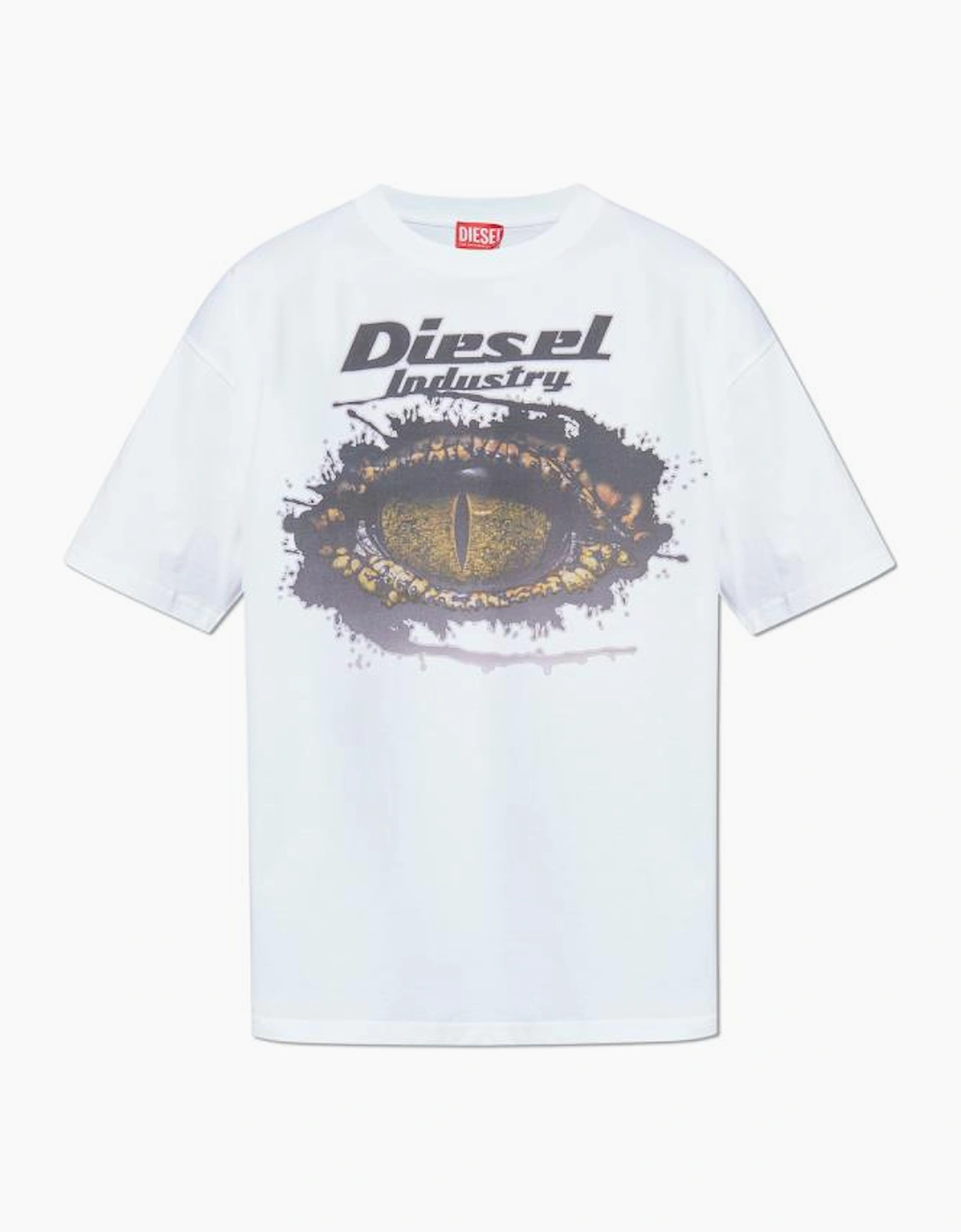 Diesel Men's White T-Boxt T25  38 Medium