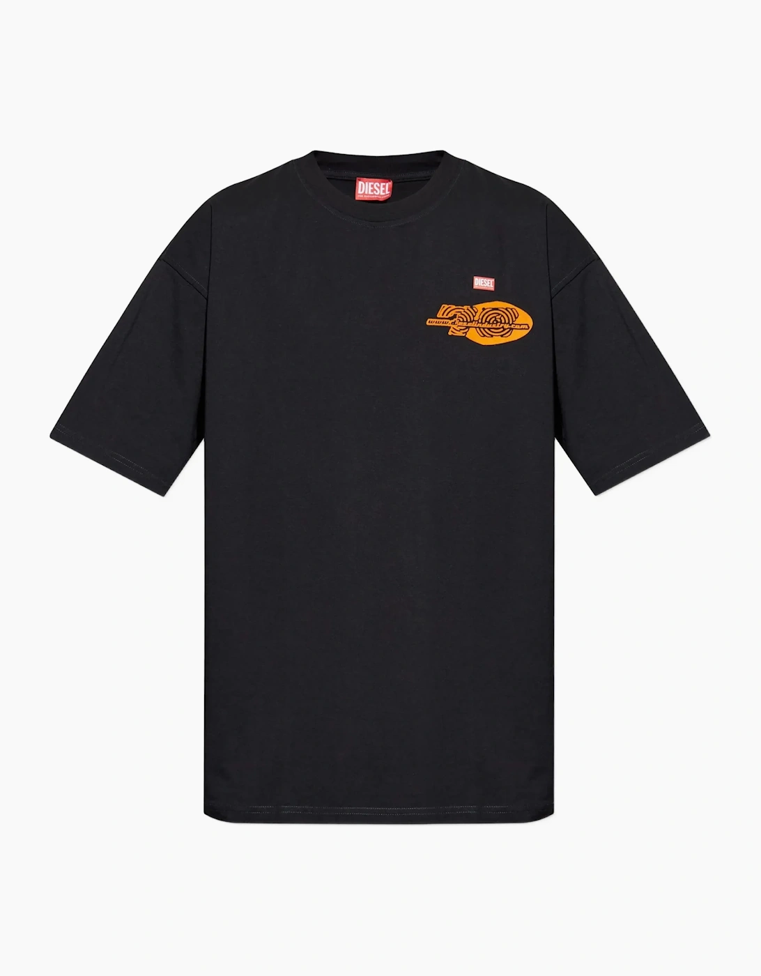 Diesel Men's Black T-Boxt T23  38 Medium