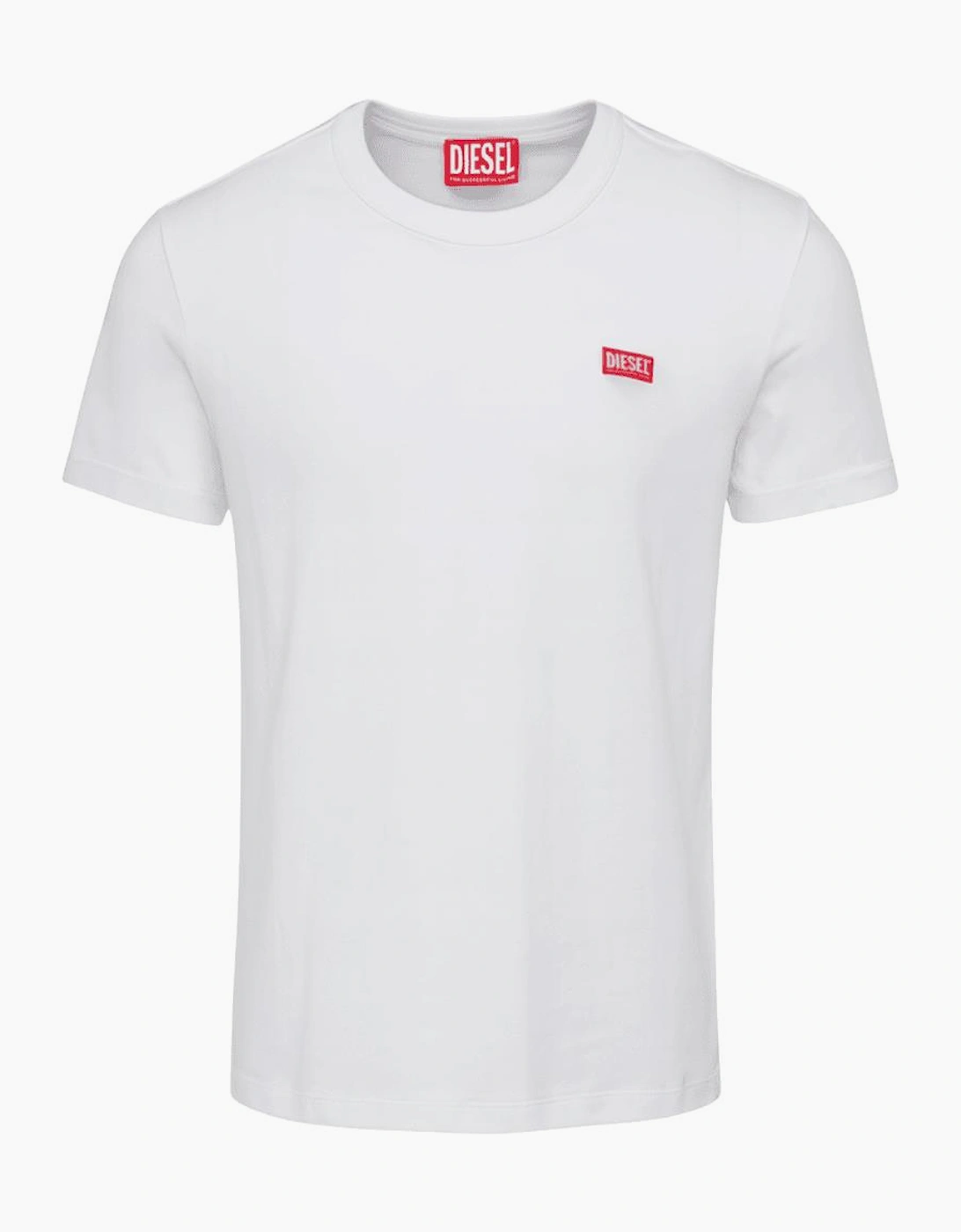 T-Meigor Mercerised Logo White T-Shirt, 4 of 3