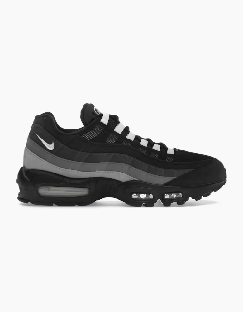 Air Max 95 Retro Logo Sneaker - Black / Pure Platinum