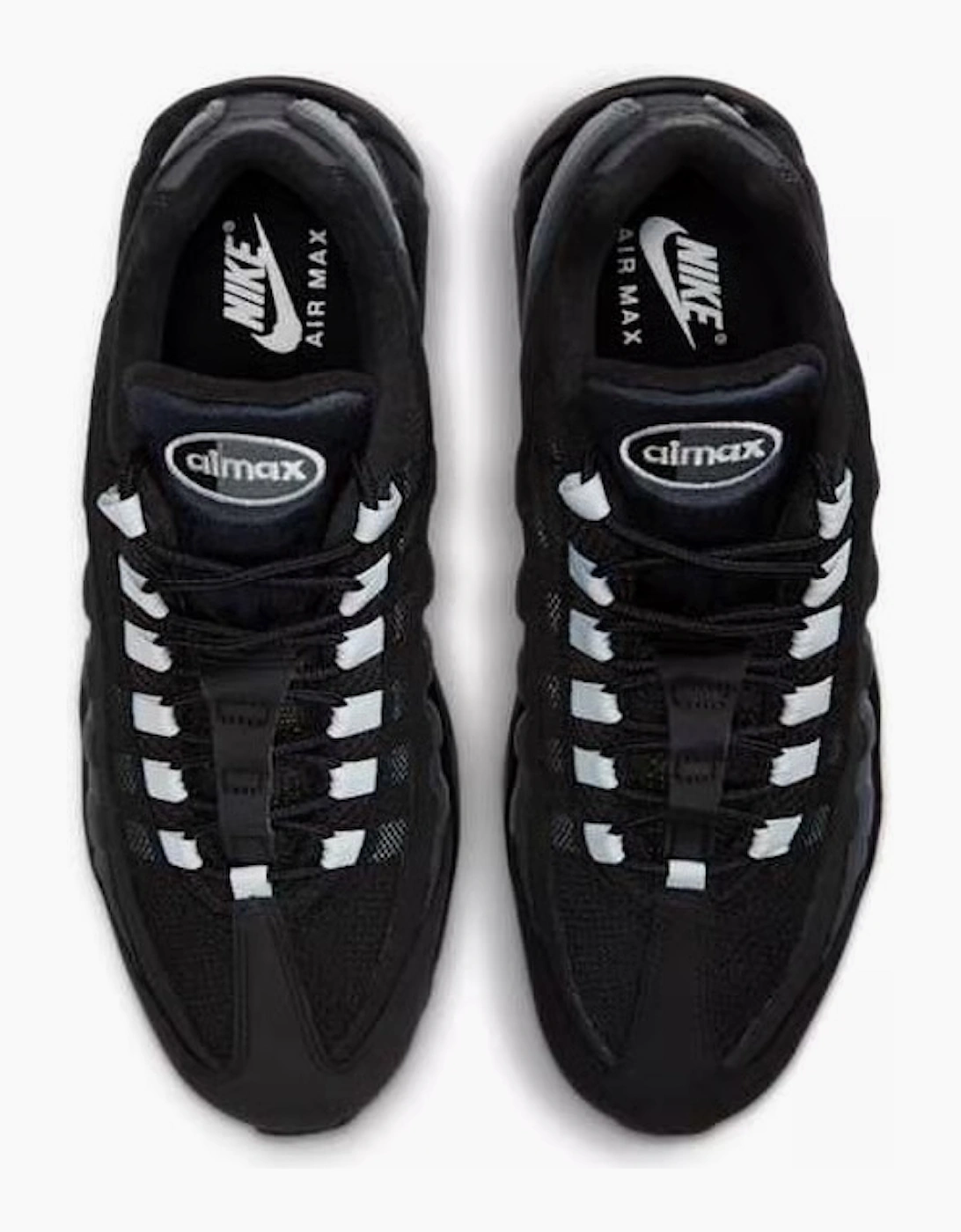 Air Max 95 Retro Logo Sneaker - Black / Pure Platinum