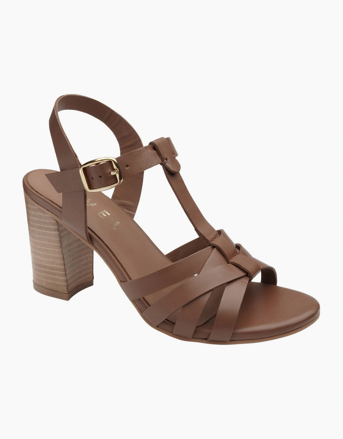 Ravel - Women's Heeled Sandal - Leather - Brown - Size 3