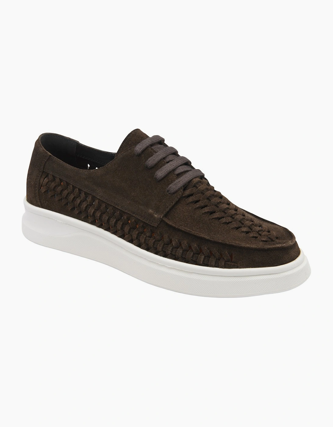 Frank Wright Men's Dark Brown Suede Wise Shoes - : Size 7