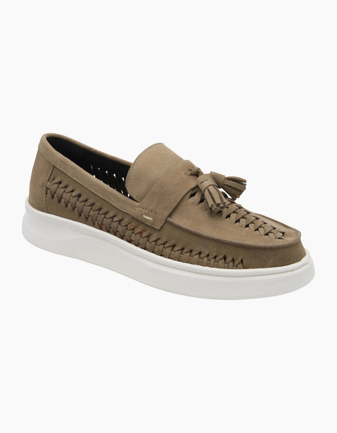 Frank Wright Men's Brown Robson Penny Loafers - : Size 10