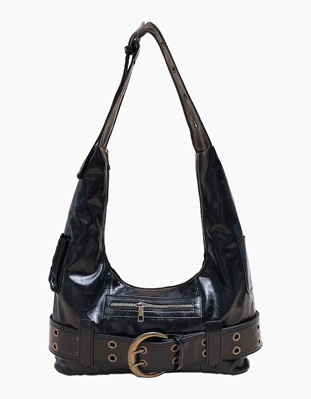 Womens/Ladies Cora Buckle Shoulder Bag, 5 of 4