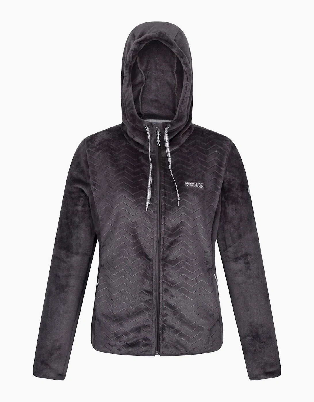 Womens/Ladies Julissa II Fluffy Full Zip Fleece Jacket, 6 of 5