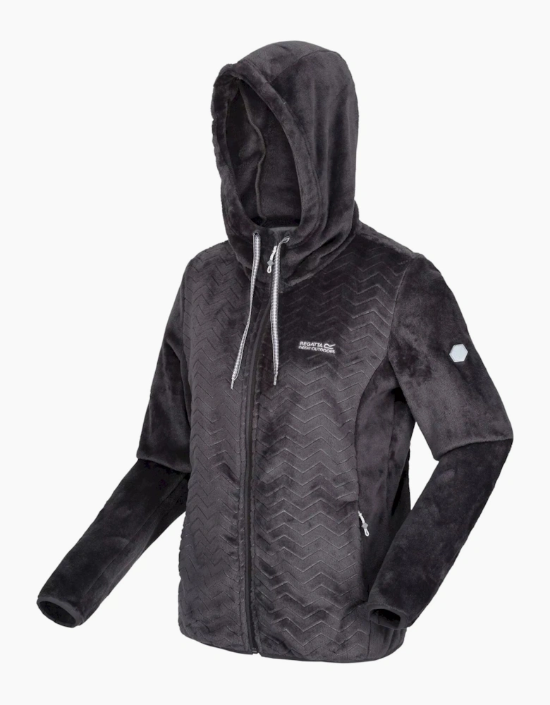 Womens/Ladies Julissa II Fluffy Full Zip Fleece Jacket