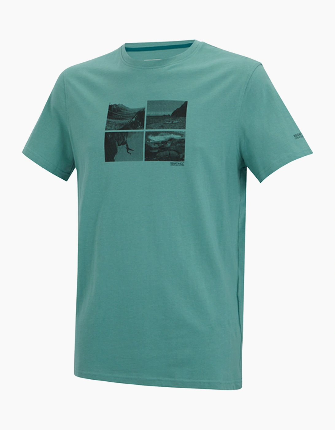 Mens Breezed Square Detail T-Shirt