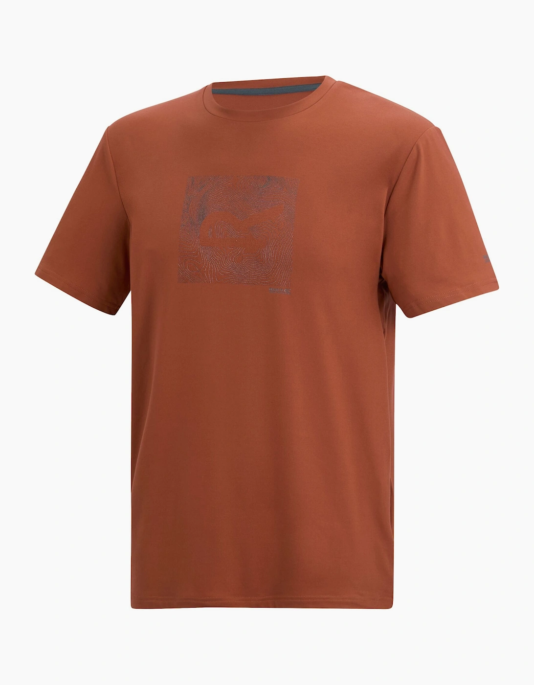 Mens Fingal Topographic T-Shirt
