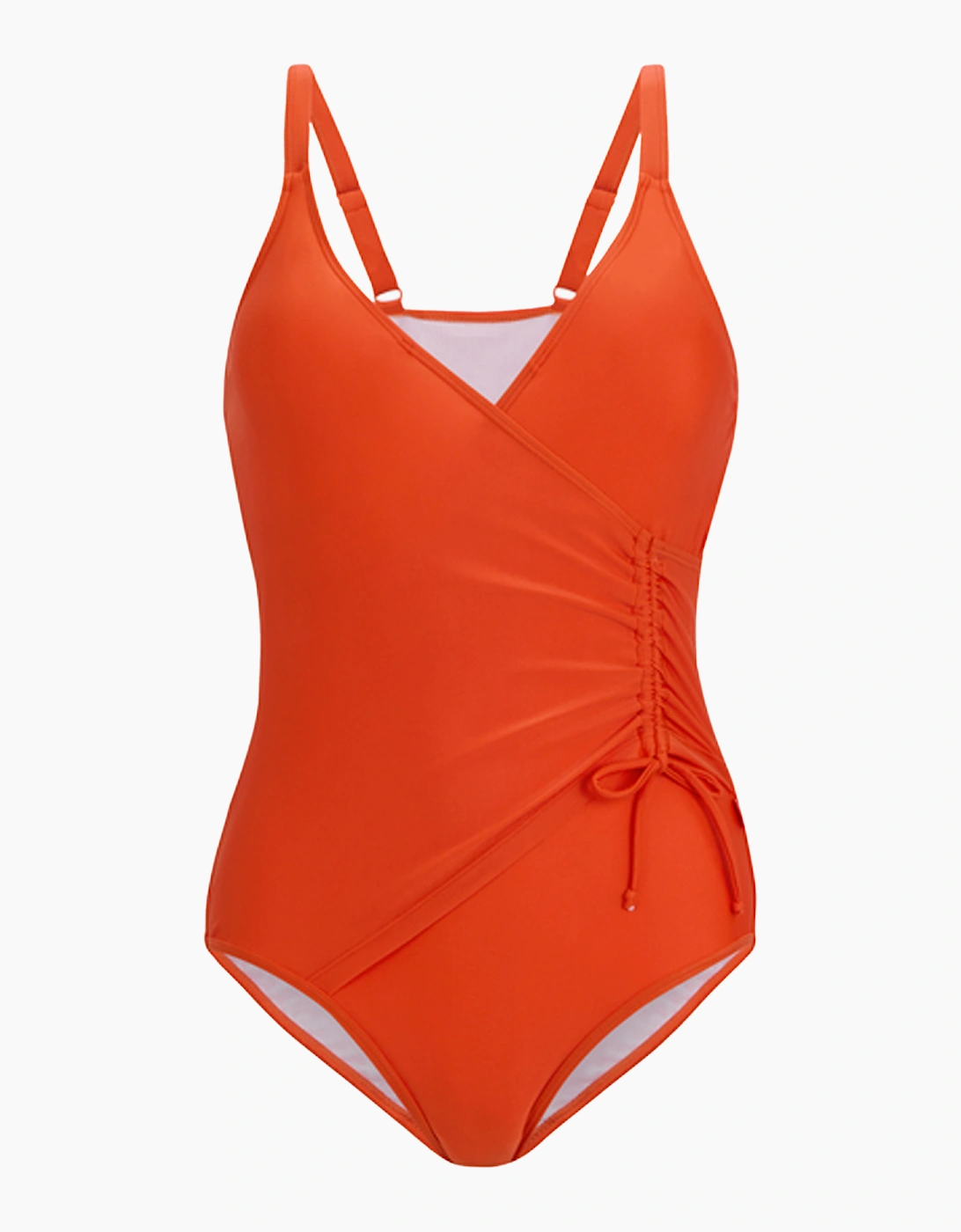 Regatta (8 Uk, Tangerine Tango) Womens/Ladies Baylenne Plain One Piece Swimsuit - Image 3