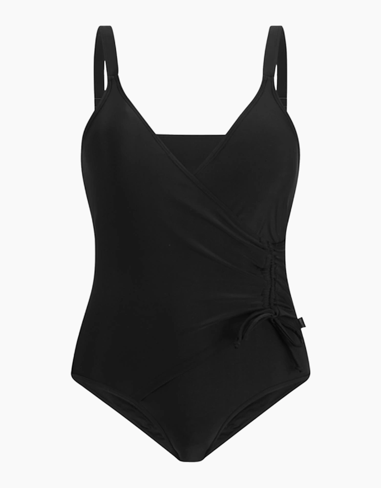 Womens/Ladies Baylenne Plain One Piece Swimsuit
