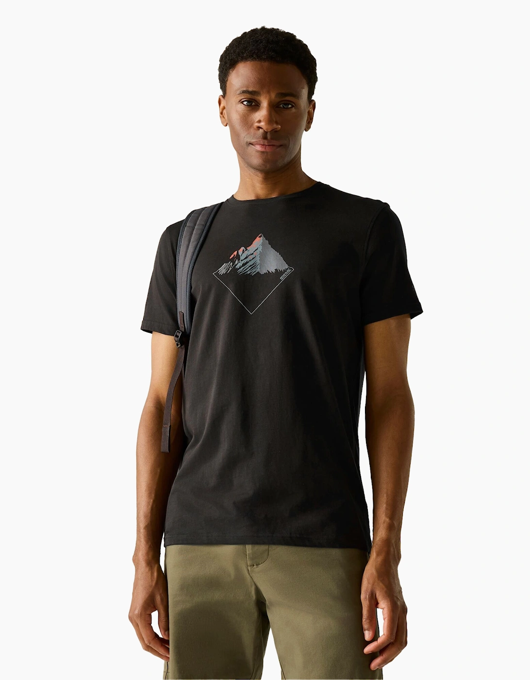 Mens Breezed Mountain T-Shirt